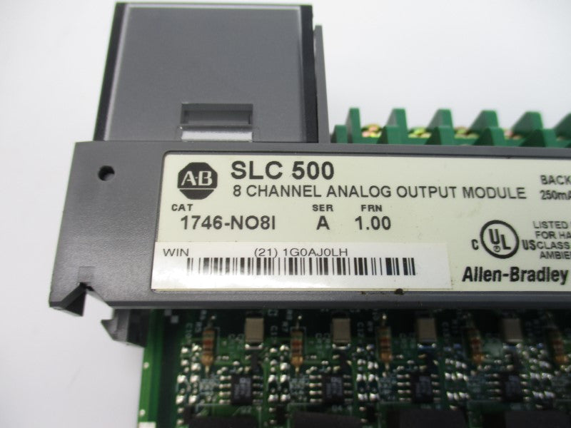 ALLEN BRADLEY 1746-NO8I SER. A F/W 1.00 24VDC (NO DOOR) NSNP