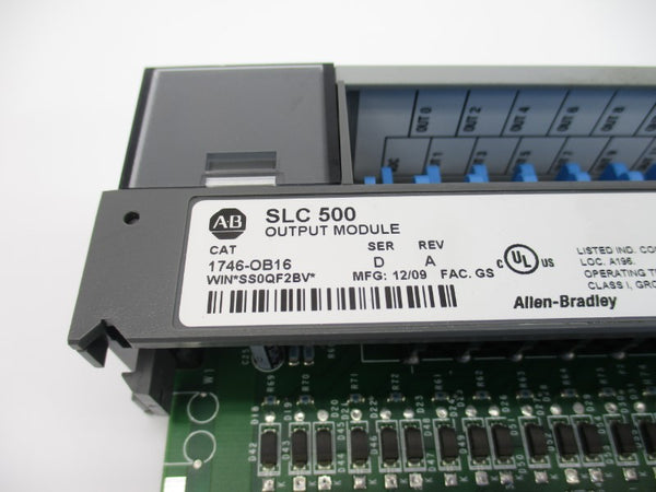 ALLEN BRADLEY 1746-OB16 SER. D 10-50VDC REV. A NSNP