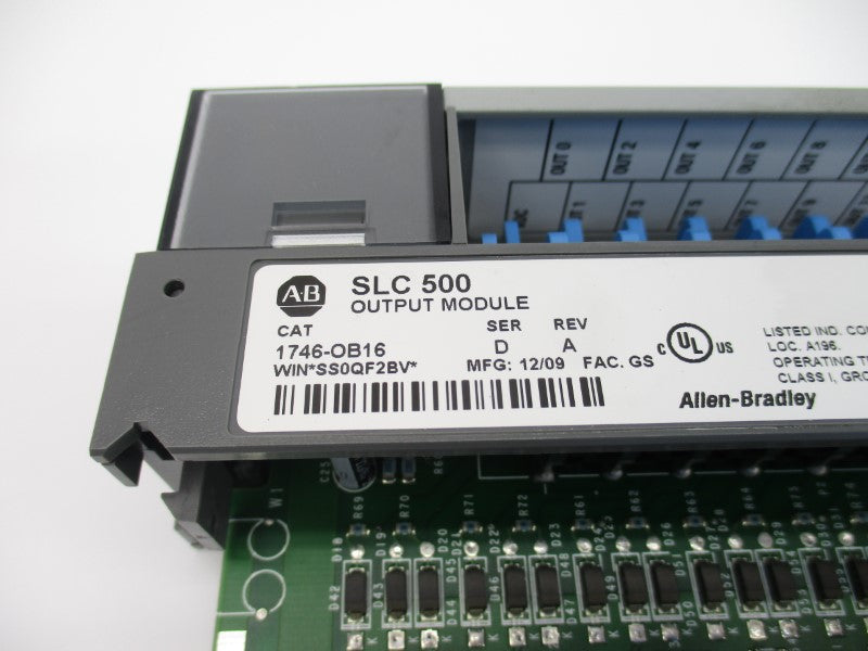 ALLEN BRADLEY 1746-OB16 SER. D 10-50VDC REV. A NSNP