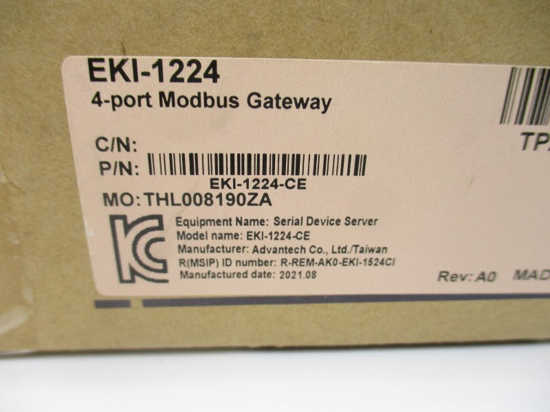 ADVANTECH EKI-1224-CE 12-48VDC 0.8A NSMP