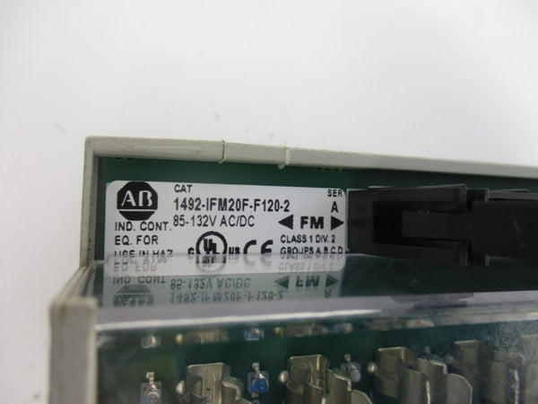 ALLEN BRADLEY 1492-IFM20F-F120-2 SER. A 85-132VAC/DC NSNP