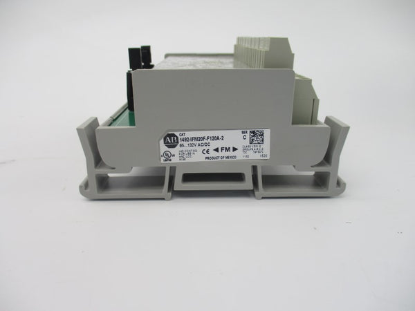 ALLEN BRADLEY 1492-IFM20F-F120A-2 SER. C 85-132VAC/DC (BR/WH) NSMP