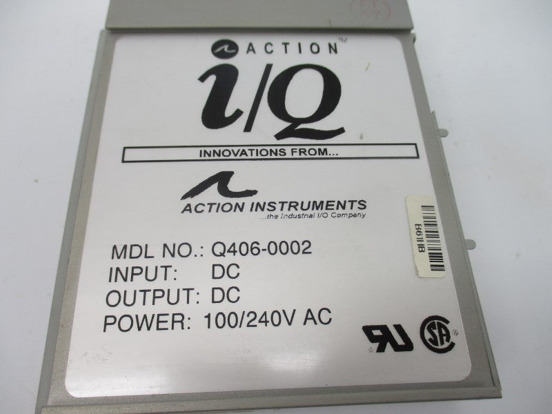 ACTION INSTRUMENTS Q406-0002 100/240VAC NSNP