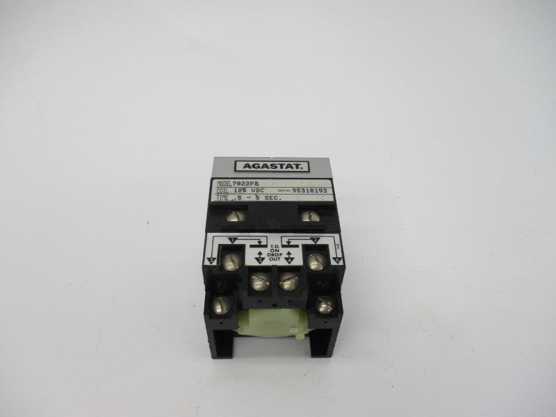 AGASTAT 7022PB 125VDC .5-5 (AS PICTURED) NSNP