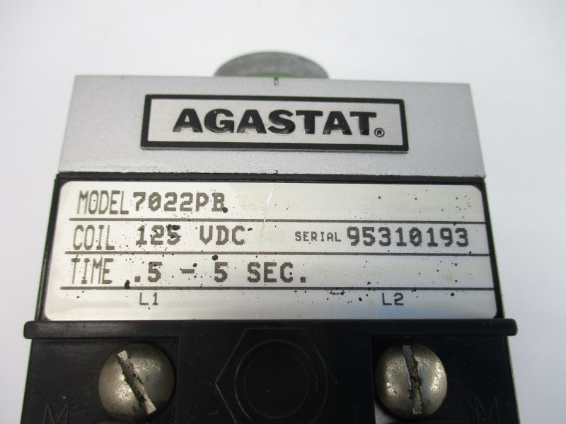 AGASTAT 7022PB 125VDC .5-5 (AS PICTURED) NSNP