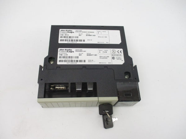 ALLEN BRADLEY 1756-L1M1 SER. A  F/W 5.16 24VDC REV. Q01/A01 NSMP