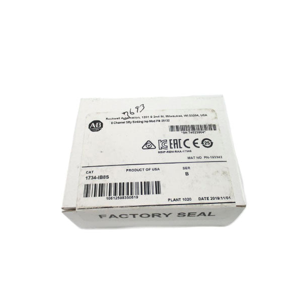 ALLEN BRADLEY 1734-IB8S SER. B DATE: 2019 NSFS