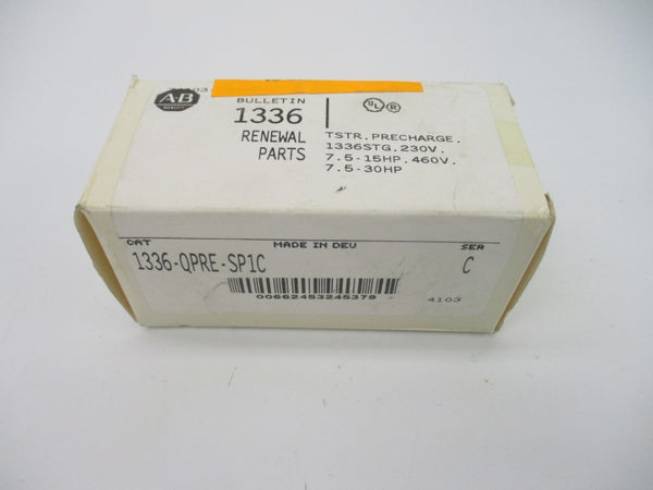 ALLEN BRADLEY 1336-QPRE-SP1C SER. C NSMP