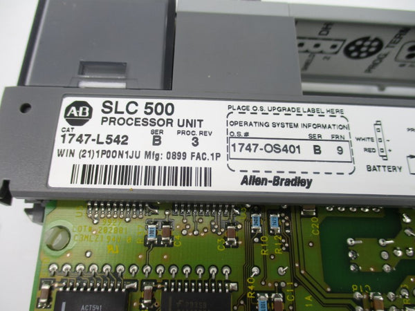 ALLEN BRADLEY 1747-L542 SER. B F/W 9 24VDC NSNP