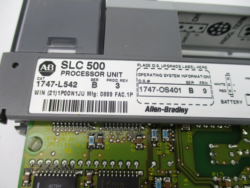 ALLEN BRADLEY 1747-L542 SER. B F/W 9 24VDC NSNP