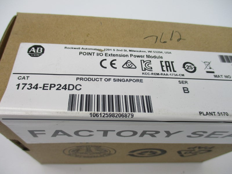 ALLEN BRADLEY 1734-EP24DC SER. B DATE: 2019 NSFS
