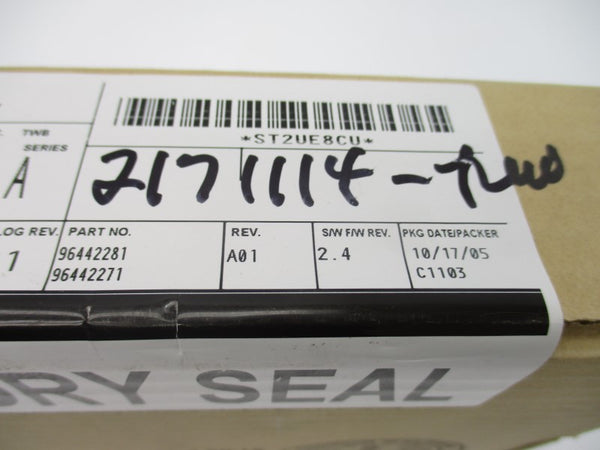 ALLEN BRADLEY 1756-OB16E SER. A F/W 2.4 DATE: 2005 NSFS