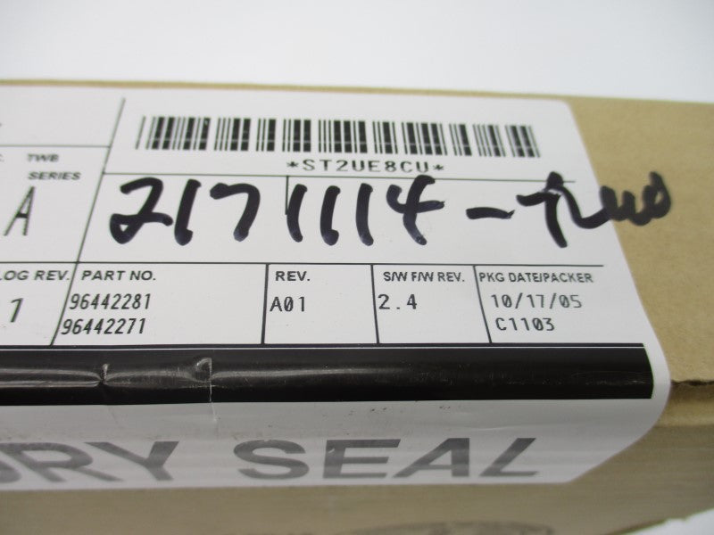 ALLEN BRADLEY 1756-OB16E SER. A F/W 2.4 DATE: 2005 NSFS