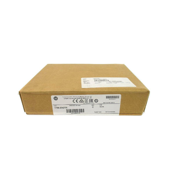 ALLEN BRADLEY 1756-EN2TR SER. C F/W 10.010 DATE: 2018 NSFS