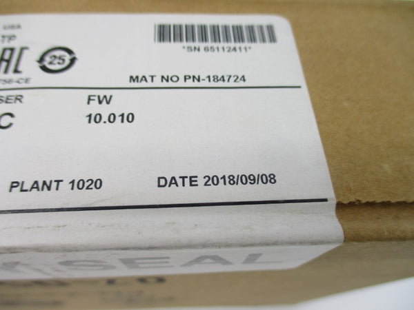 ALLEN BRADLEY 1756-EN2TR SER. C F/W 10.010 DATE: 2018 NSFS