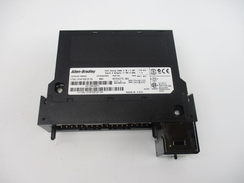 ALLEN BRADLEY 1756-IF4FX0F2F SER. A F/W 1.4 24VDC REV. A02 NSMP