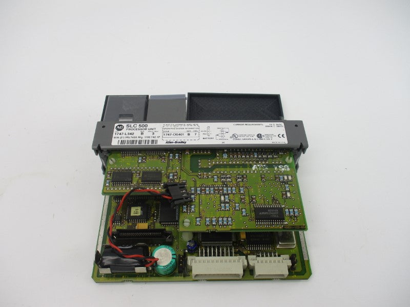 ALLEN BRADLEY 1747-L542 SER. B F/W 7 24VDC 1A REV. 3 NSNP