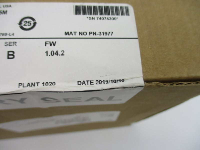 ALLEN BRADLEY 1768-L43S SER. B F/W 1.04.2 DATE: 2019 NSFS