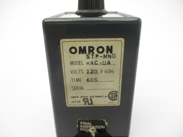 OMRON STP-MND-AC-UA 120V 3A 60S NSNP