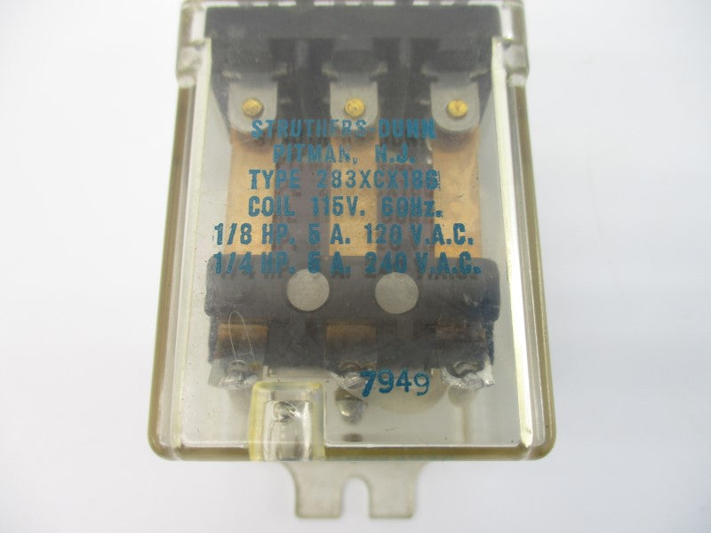 STRUTHERS DUNN 283XCX186 115V 5A NSNP