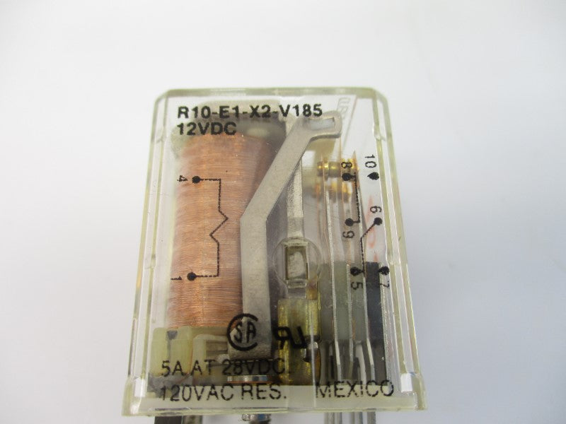 POTTER&BRUMFIELD R10-E1-X2-V185 12VDC 5A NSNP