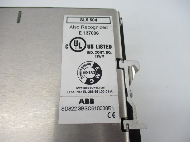 ABB SL5.504  SD8223BSC610038R1 24VDC 5A NSNP