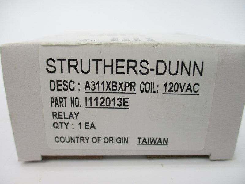 STRUTHERS DUNN I112013E A311XBXPR 120VAC 5A NSMP
