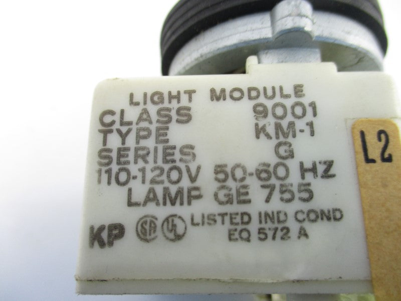 SQUARE D 9001KM-1 SER. G 110-120V NSNP