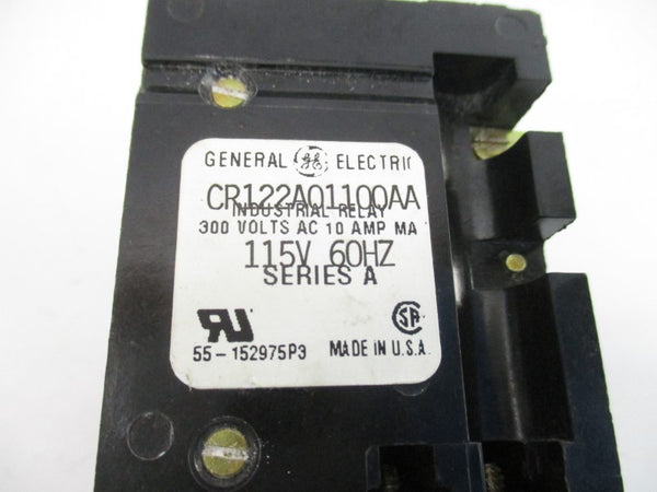 GENERAL ELECTRIC CR122A01100AA SER. A 115V 10A NSNP