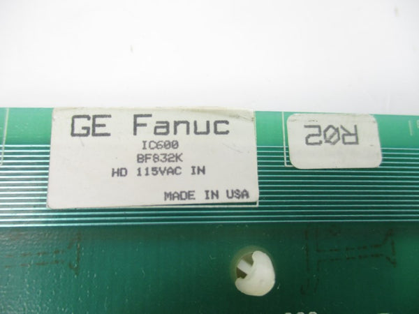 GE FANUC IC600BF832K 115VAC NSNP