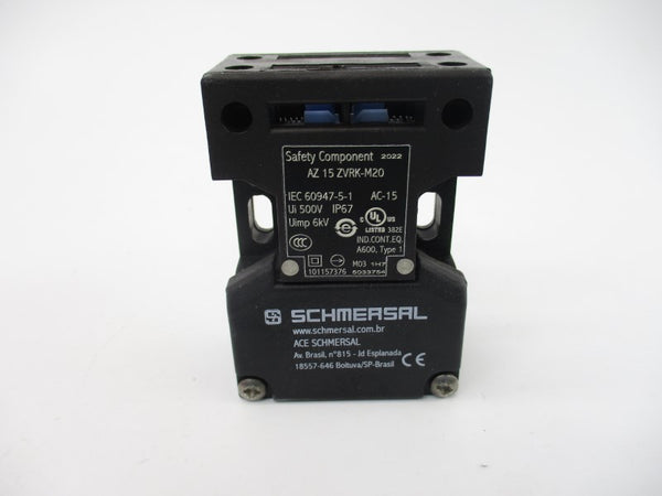 SCHMERSAL AZ15ZVRK-M20 196387 500V NSMP