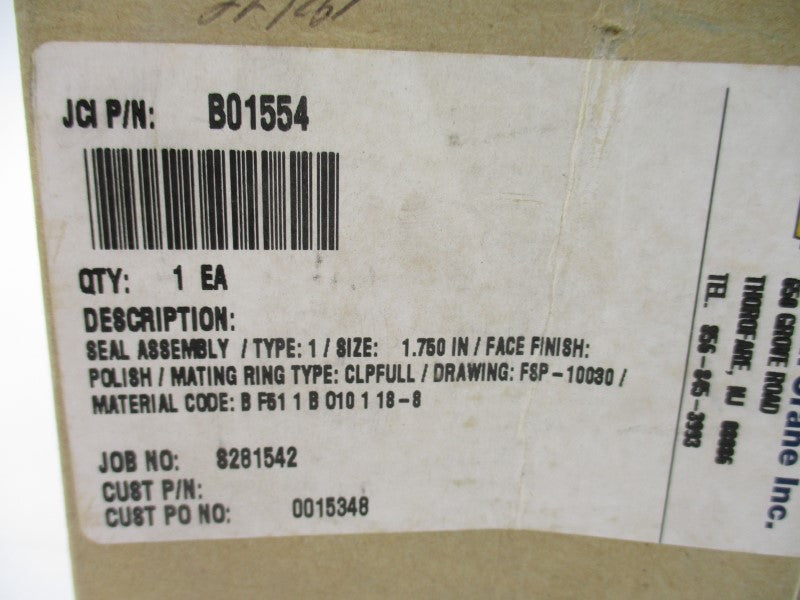 JOHN CRANE B01554 NSMP