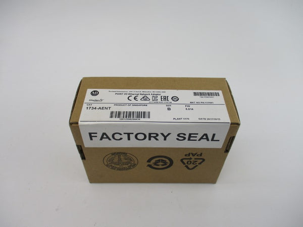 ALLEN BRADLEY 1734-AENT SER. B F/W 5.014 DATE: 2017 NSFS