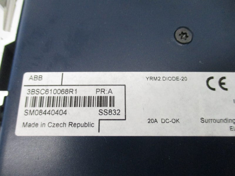 ABB 3BSC610068R1 SS832 24-60VDC 20A NSNP