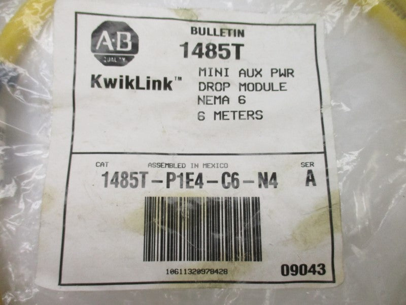 ALLEN BRADLEY 1485T-P1E4-C6-N4 SER. A NSMP