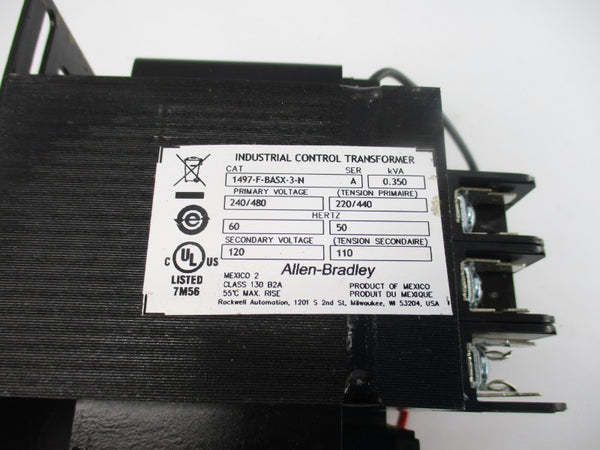 ALLEN BRADLEY 1497-F-BASX-3-N SER. A 240/480V NSNP