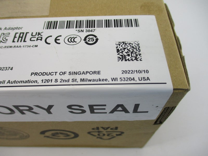 ALLEN BRADLEY 1734-AENT SER. C F/W 7.011 DATE: 2022 NSFS