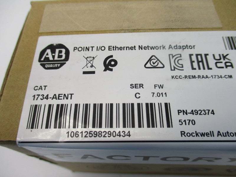 ALLEN BRADLEY 1734-AENT SER. C F/W 7.011 DATE: 2022 NSFS