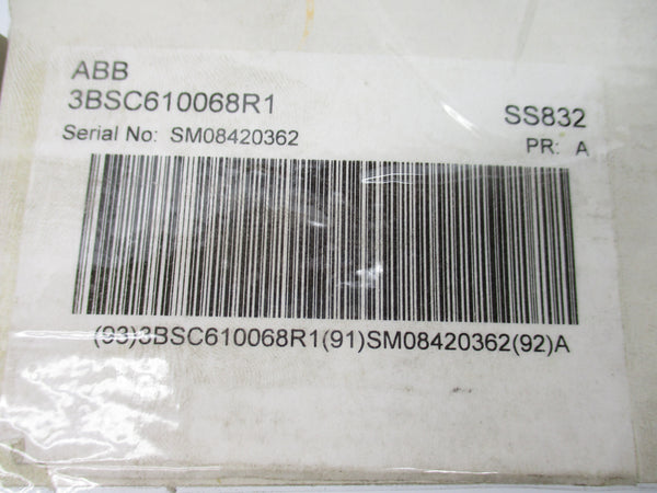 ABB 3BSC610068R1 SS832 NSFS