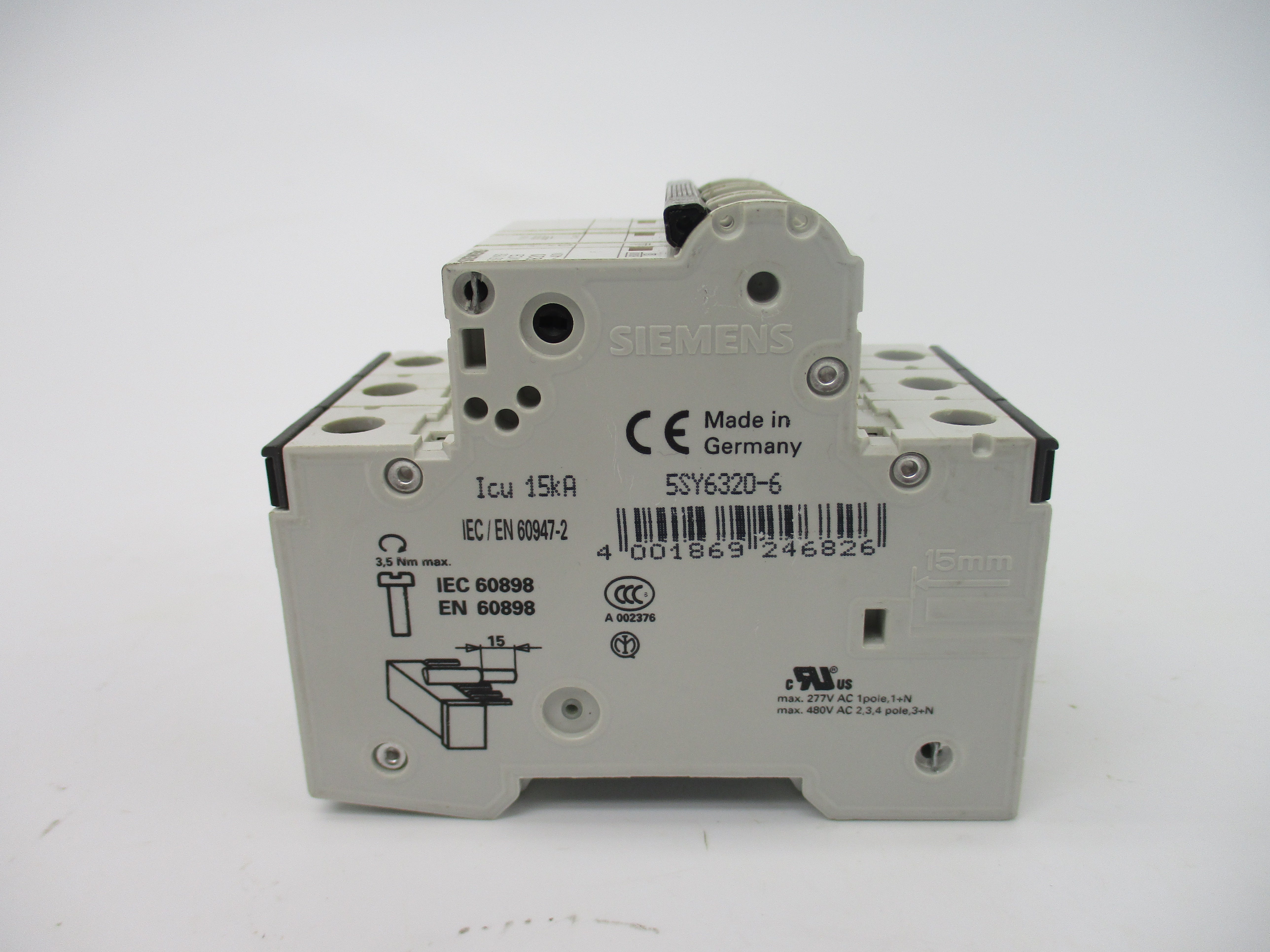 SIEMENS 5SY6320-6 400V 20A NSNP