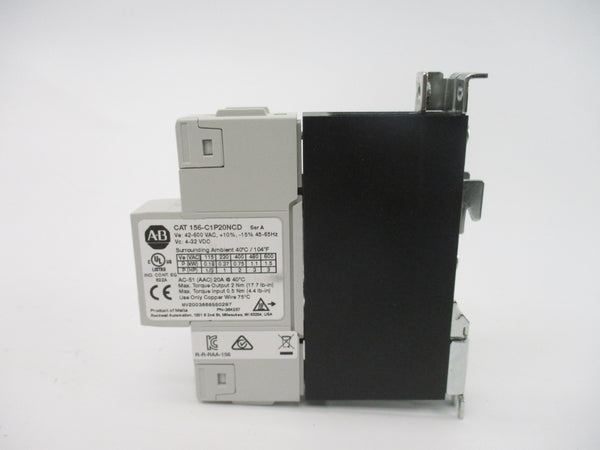 ALLEN BRADLEY 156-C1P20NCD SER. A 42-600VAC 20A (WH) NSMP