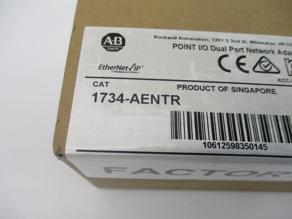 ALLEN BRADLEY 1734-AENTR SER. B F/W 5.014 DATE: 2017 NSFS