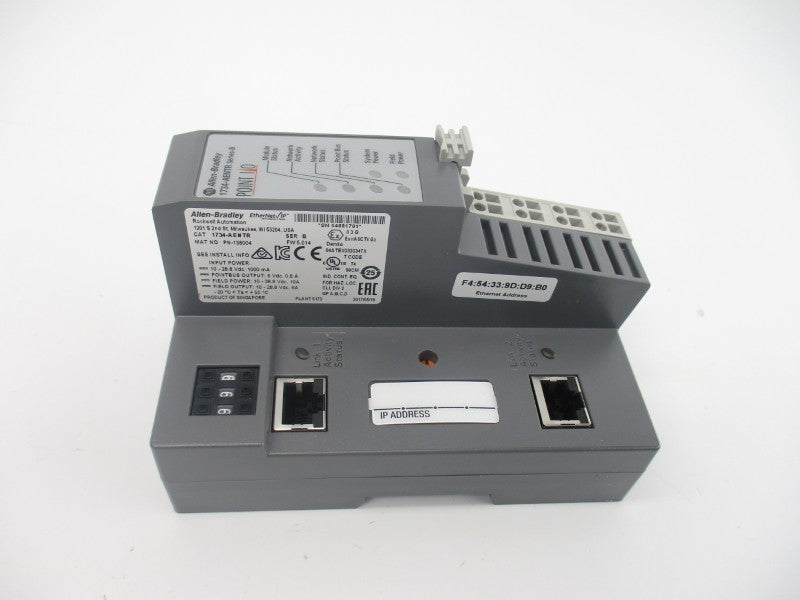 ALLEN BRADLEY 1734-AENTR SER. B F/W 5.014 NSMP