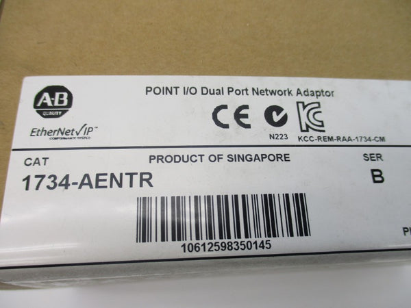 ALLEN BRADLEY 1734-AENTR SER. B F/W 4.003 DATE: 2013 NSFS