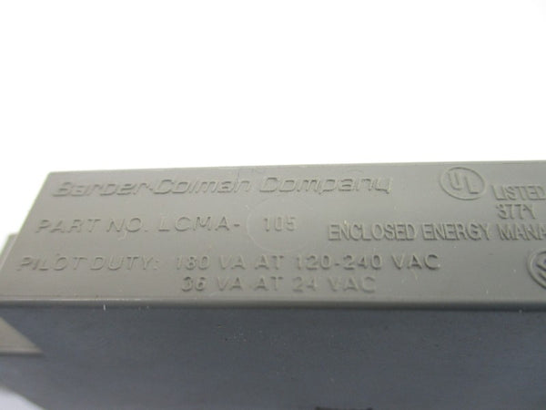 BARBER COLMAN LCMA-105 120-240VAC NSNP