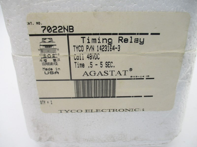 AGASTAT 7022NB 48VDC .5-5SEC NSMP