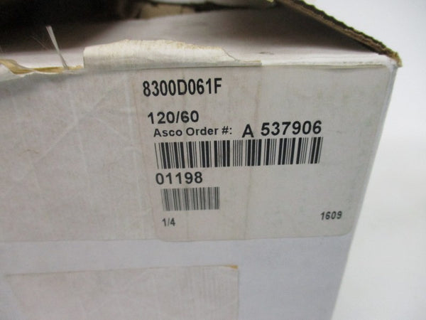 ASCO 8300D061F 120V 250PSI 1/4" NSMP
