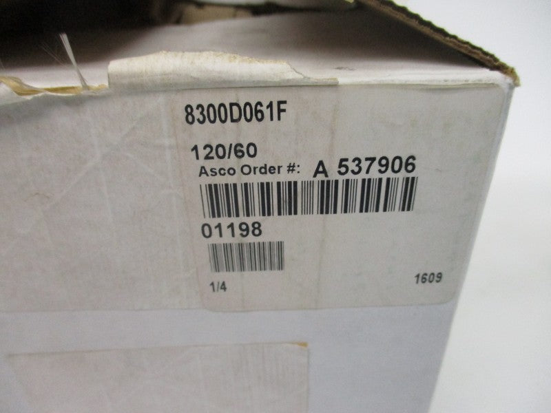 ASCO 8300D061F 120V 250PSI 1/4" NSMP