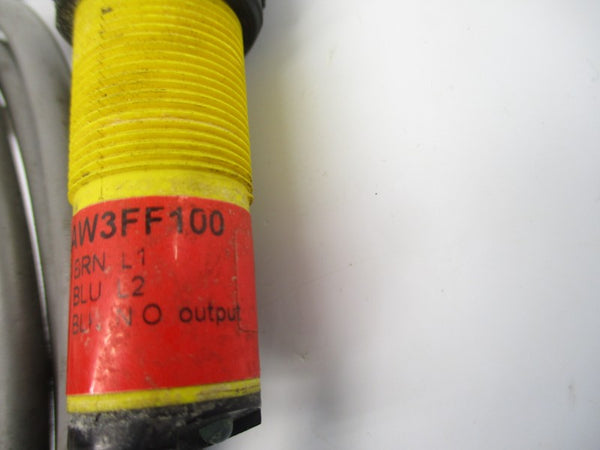 BANNER ENGINEERING S18AW3FF100 20-250V UNMP