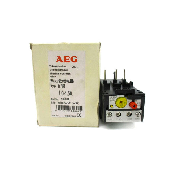 AEG 910-343-205-000 B18K 1.0-1.5A NSMP